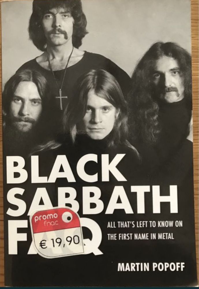 2 Livros Black Sabbath FAQ / Symptom of The Universe