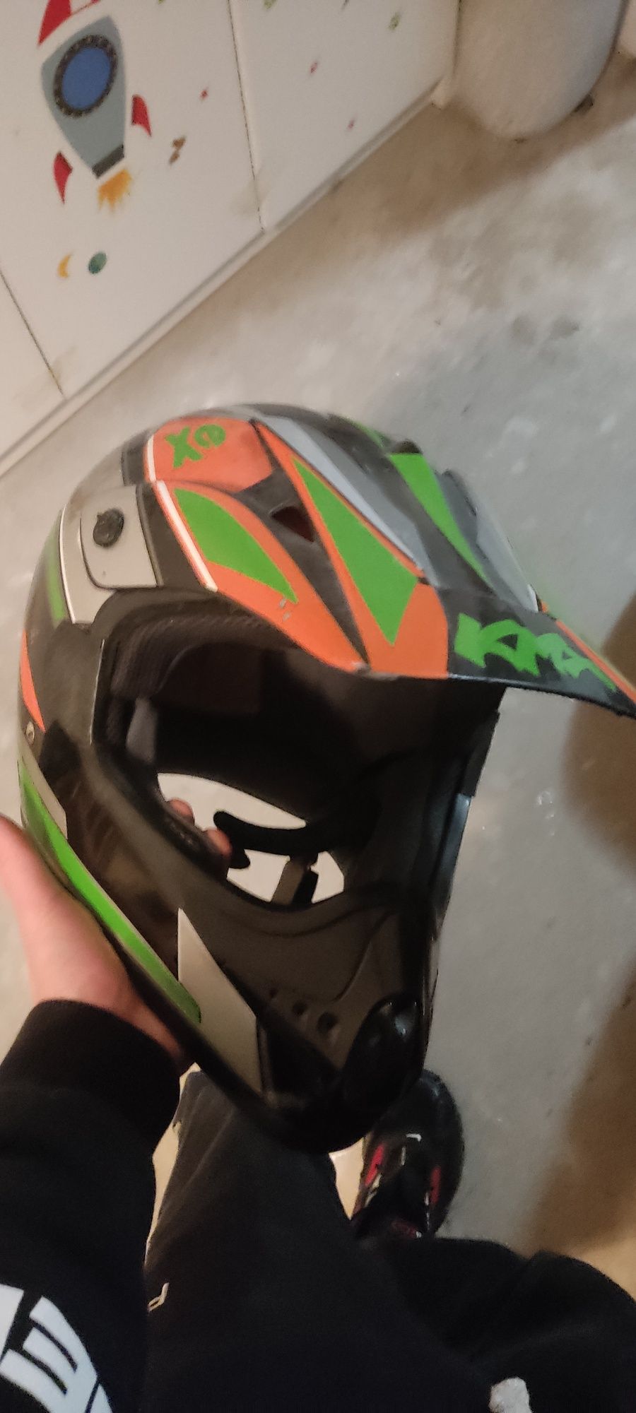 Kask motocrossowy