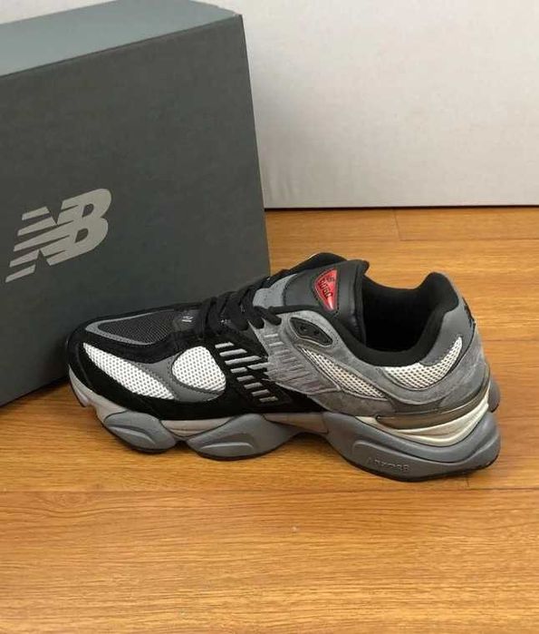 "Buty Trampki" New_Balance_9060_Black_Castlerock_Grey_R.36