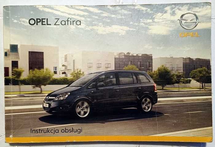 Instrukcja obsługi Opel Zafira B po polsku