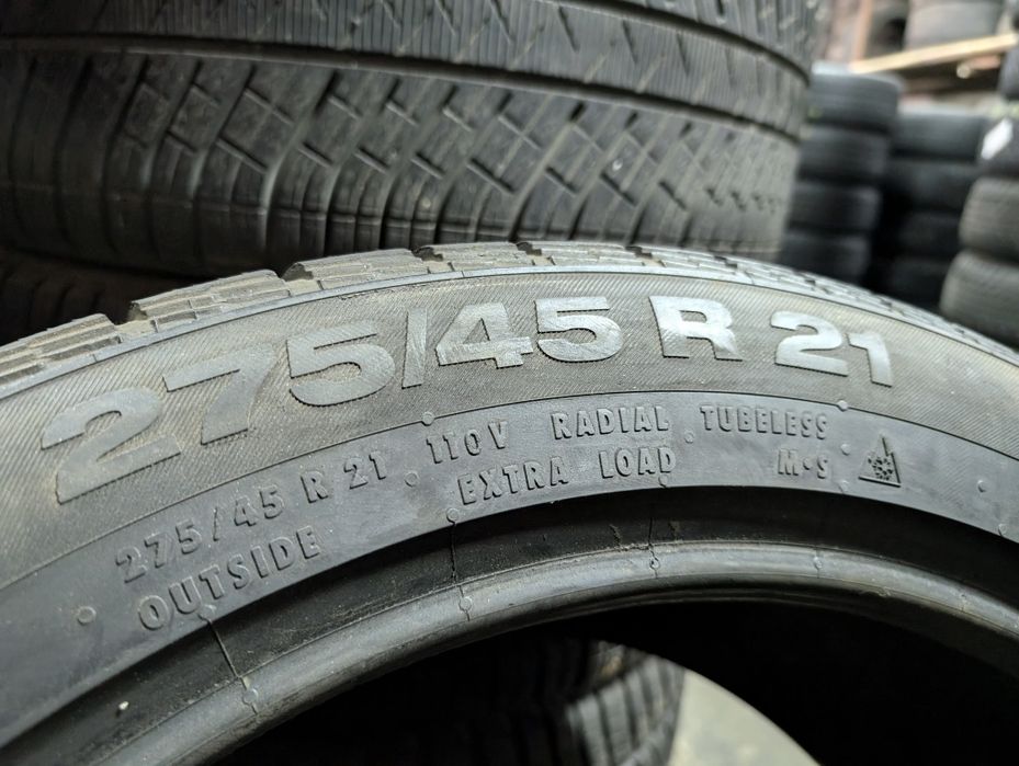 Шини зимові 275 45 r 21 Continental резина колеса gtyres