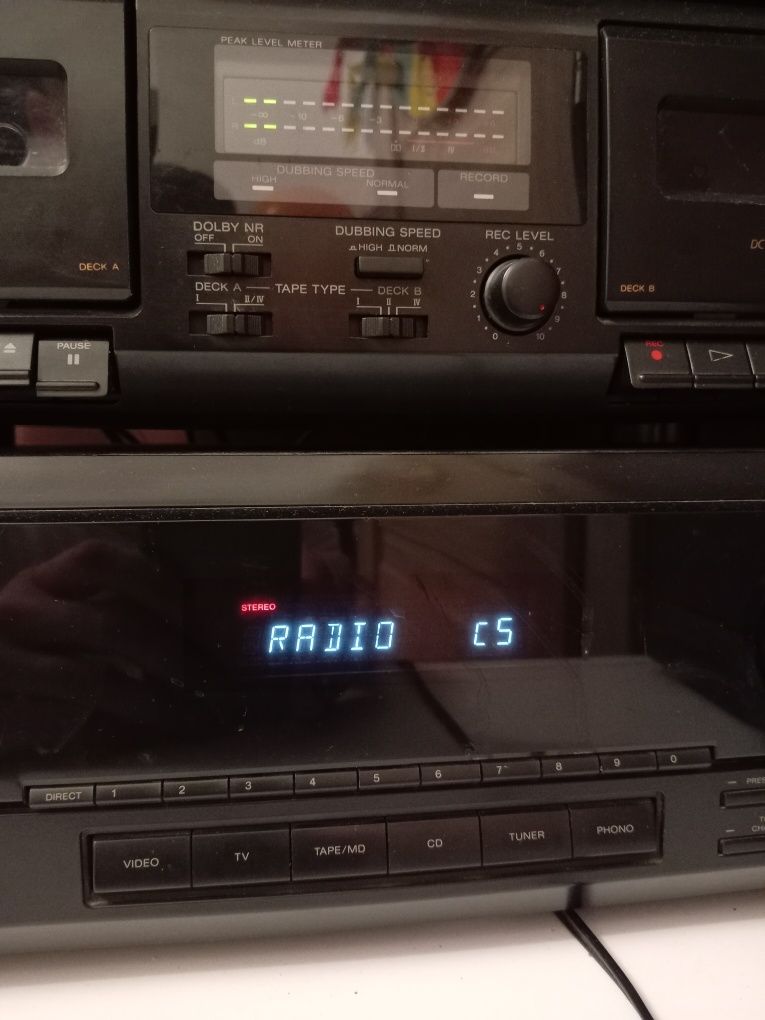 Amplituner Sony radio wzmacniacz wieża STR DE205