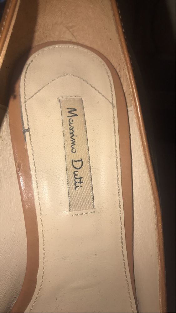 Sapatos usados Massimo Dutti