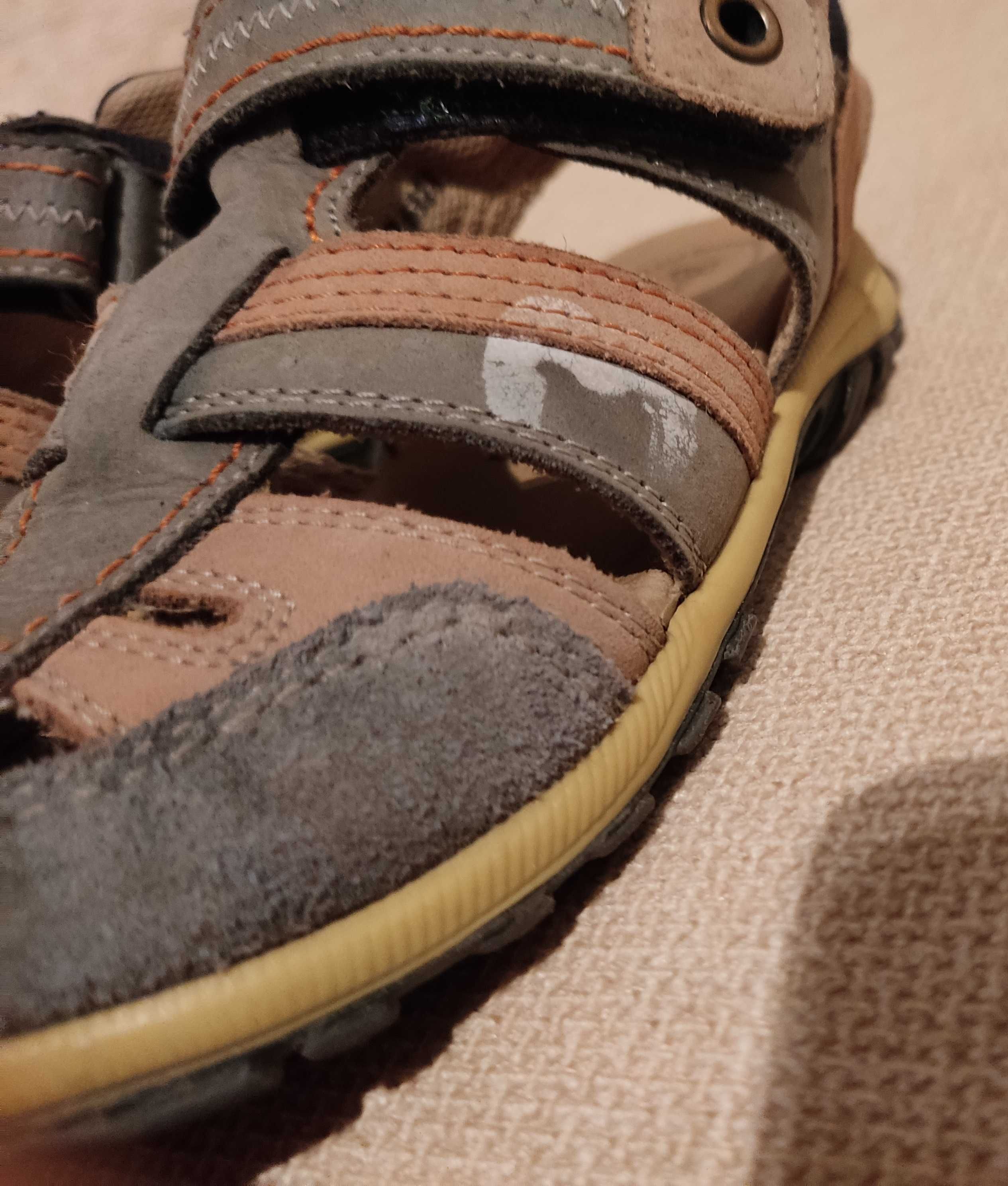 sandały r.28 skórzane buty Baren-Schuhe Deichmann