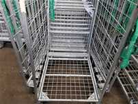 Wózek Magazynowy Transportowy Gniazdowy Siatkowy Platforma Kontener
