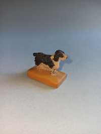 Figurka pies myśliwski spaniel seter vintage miniaturka Szkocja
