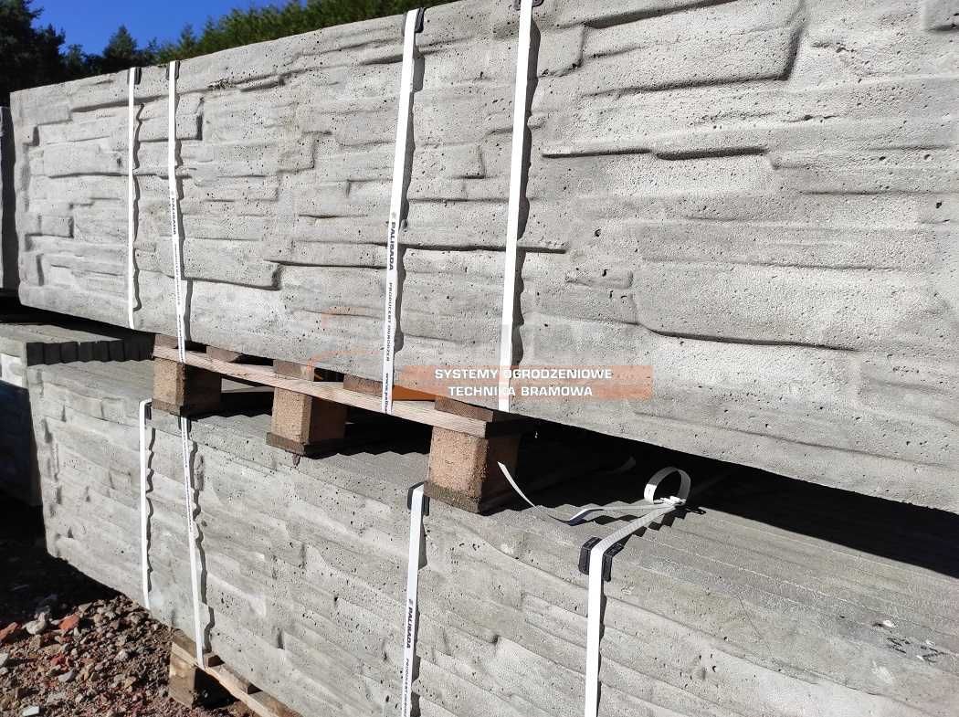 OGRODZENIA BETONOWE | ogrodzenie z płyt betonowych 50x200 | Bydgoszcz