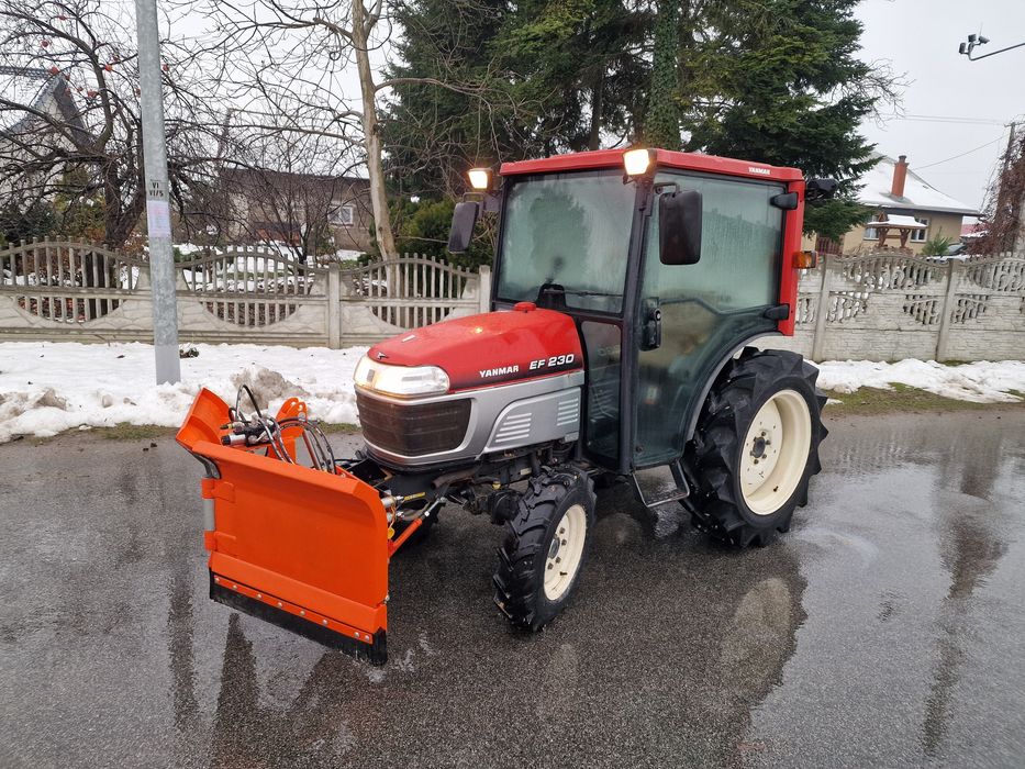 Traktorek Komunalny Japoński Yanmar EF230 zarejstrowany  Z Gwarancją