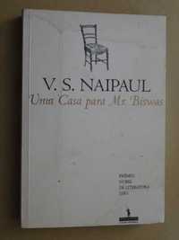 Uma Casa para Mr. Biswas de V. S. Naipaul - 1ª Edição