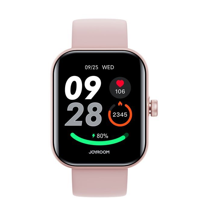 smartwatch fit-life jr-ft5 plus z funkcją odbierania połączeń - różowy