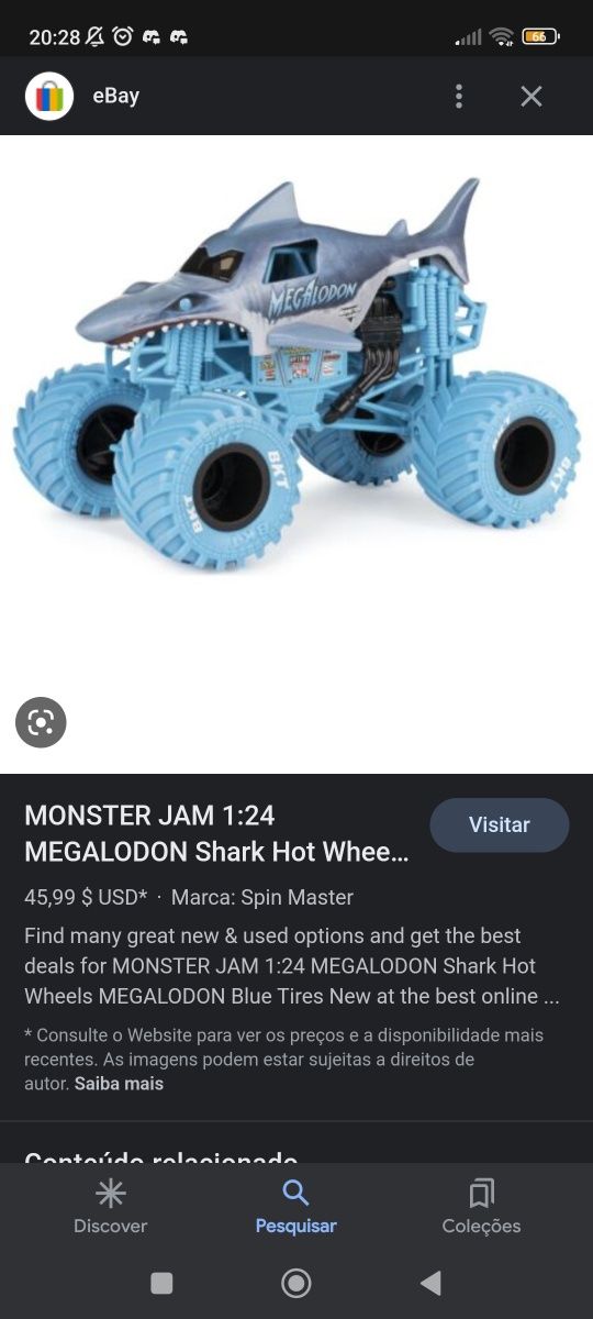 Megalodon Monster jam Oficial