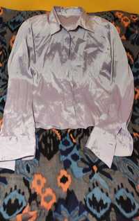 Рубашка блузка женская Kliman Collection (лавандовый цвет). Размер XL.