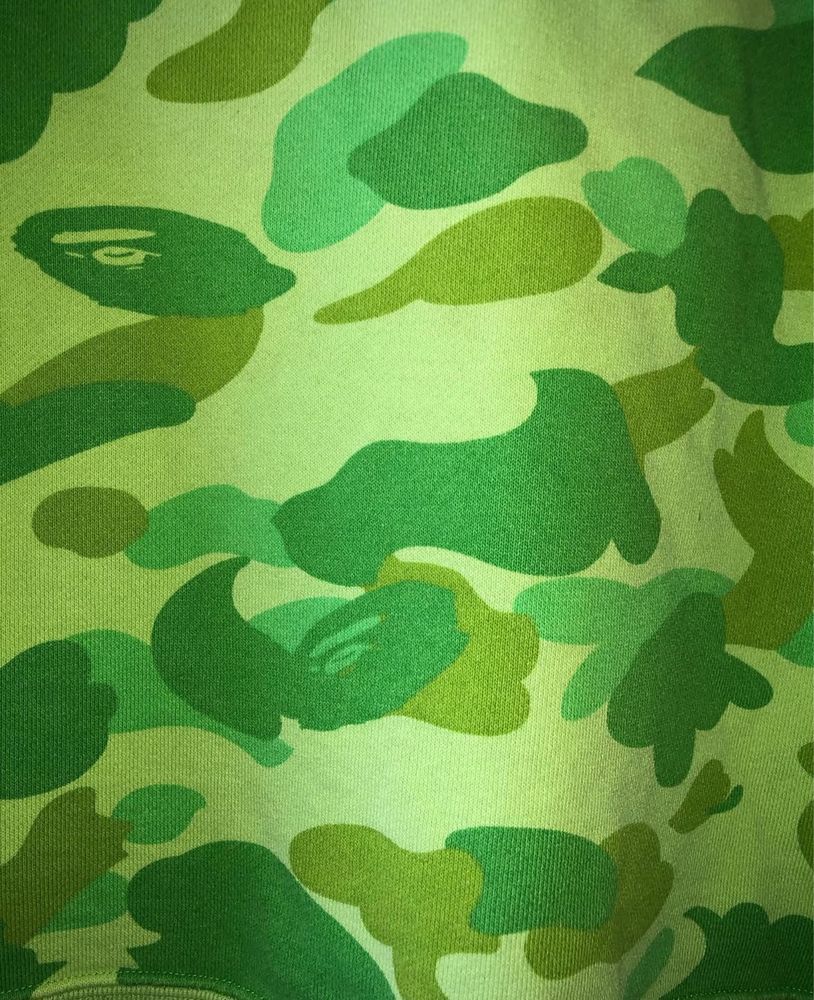 BAPE Camo Crewneck Green