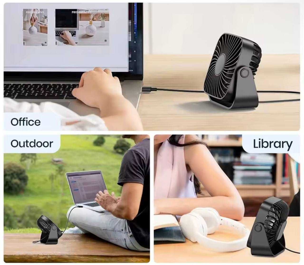 Вентилятор настольный USB TORK