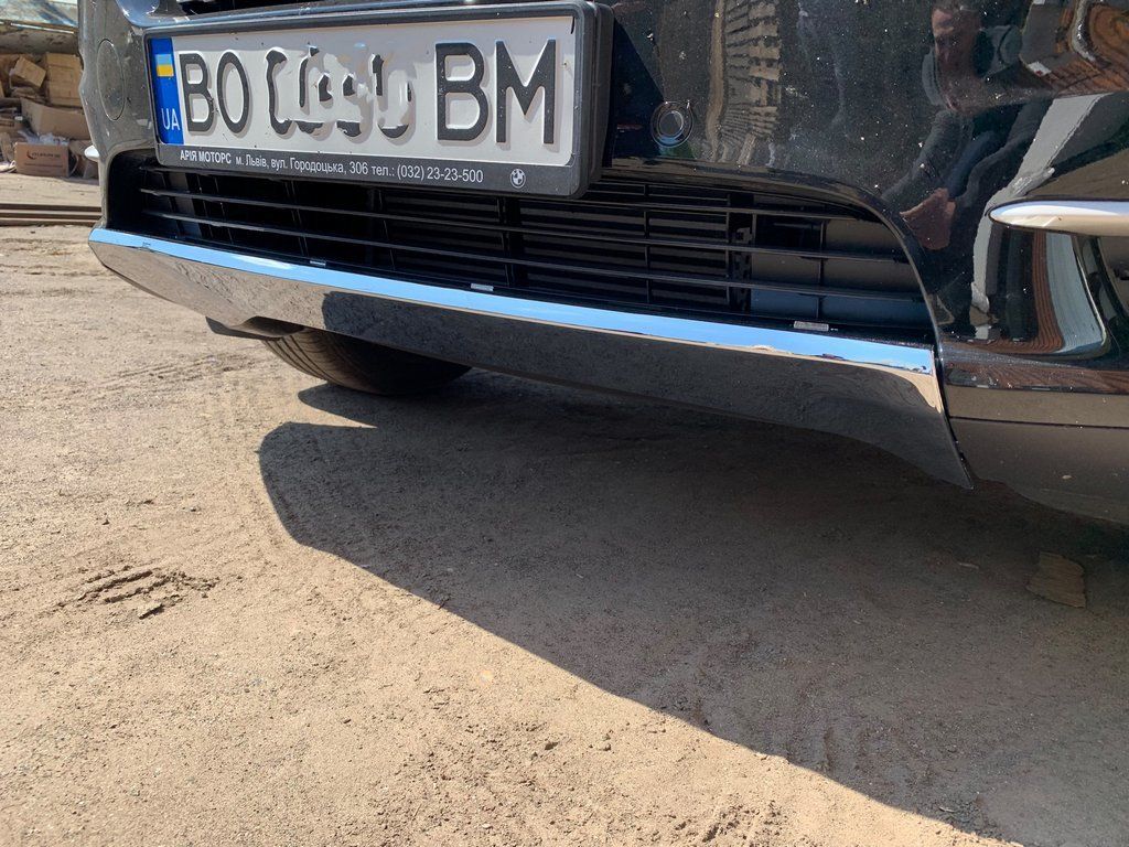 BMW X5 F15 Передняя и задняя накладки (хром) тюнинг