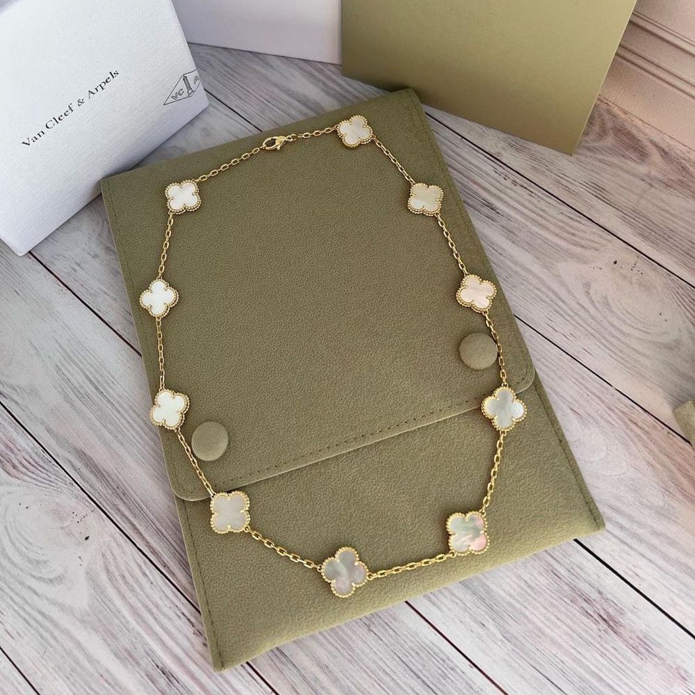 Колье чокер цепочка Van Cleef Ван Клифф