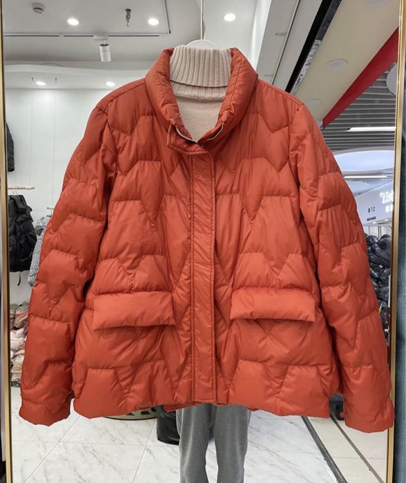 Демісезон осіння куртка бомбер пуховик натуральний пух mango zara