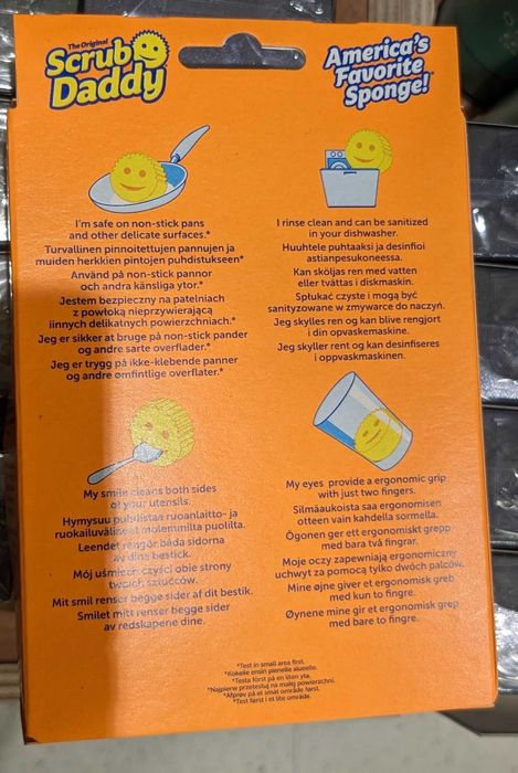 Scrub Daddy - A esponja americana - Portes Grátis