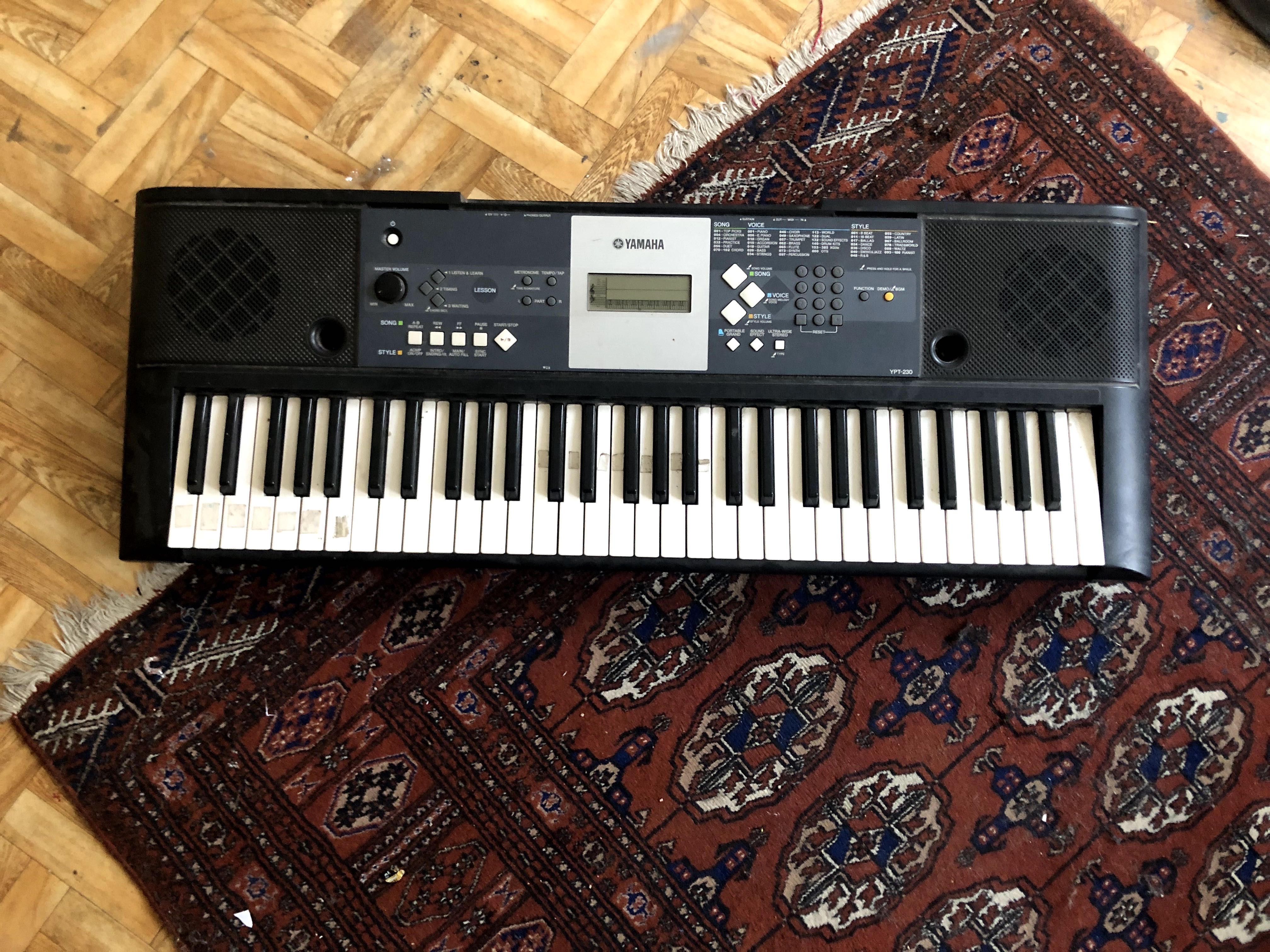 keyboard yamaha ypt-230