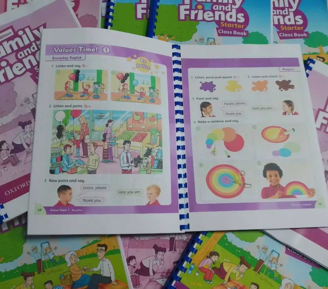 Family and Friends 1st та 2nd ed - Starter, 1, 2, 3, 4, 5, 6 комплекти