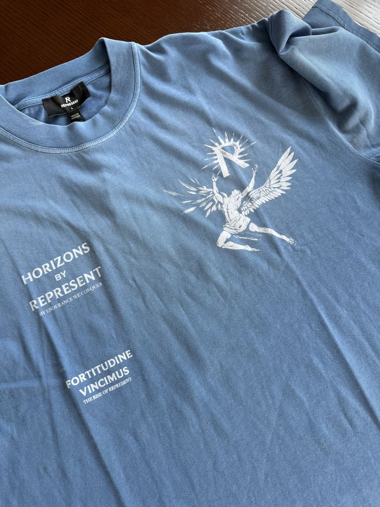 Represent Icarus Sky Blue T-Shirt (L, XL)