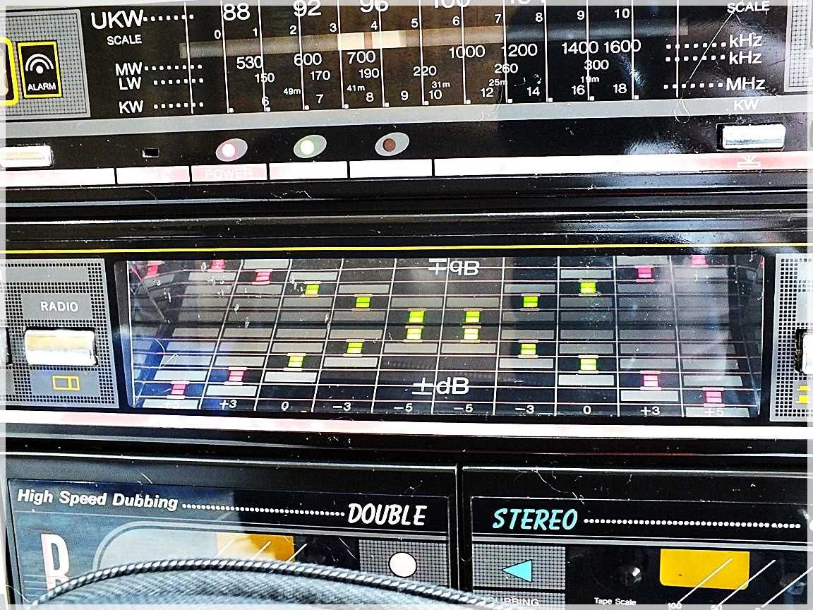 Radiomagnetofon KAMOSONIC KA1000 Karaoke Stereo 80-90' PRL