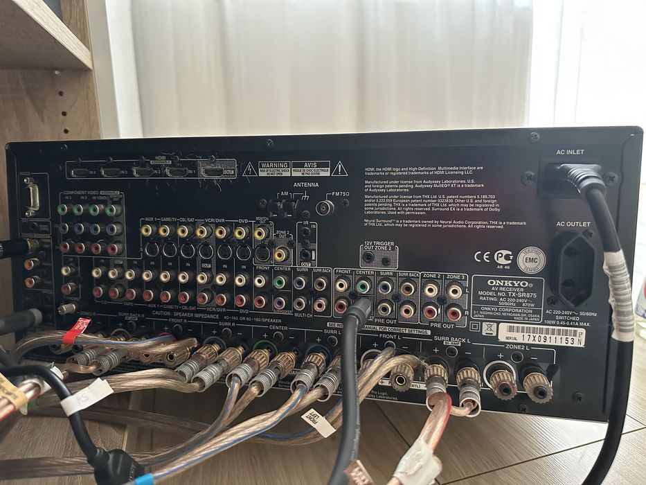 Amplituner ONKYO TX-SR875 7.1 7x200wat