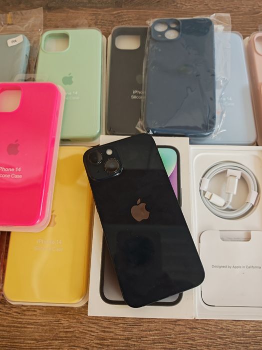 iPhone 14 6.1" 128GB Preto  Aceito Retomas