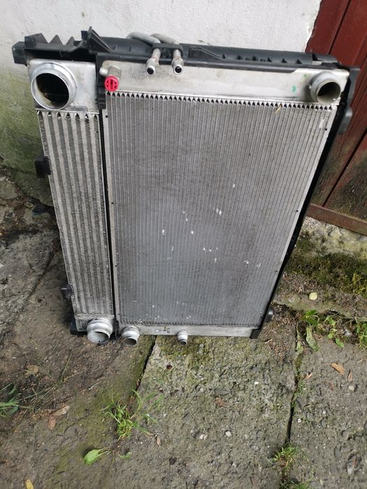 BMW e61 E61 lci 2.0d automat komplet chłodnic intercooler