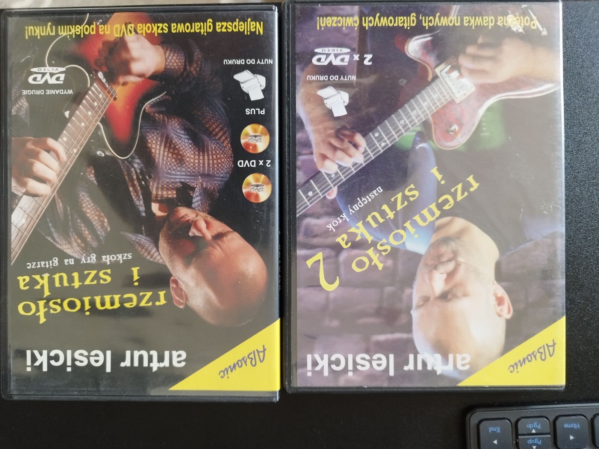 Szkółki dvd dla gitarzystów Krzysztof błaś i Artur lesicki