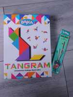 Tangram bierki zestaw układanka jak nowe