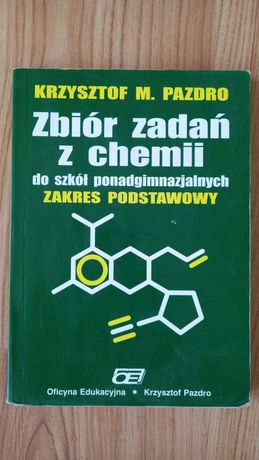 Zbiór zadań z chemii Krzysztof M. Pazdro