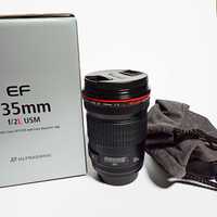 Canon EF 135mm f/2.0L USM, объектив новый, не использовался.