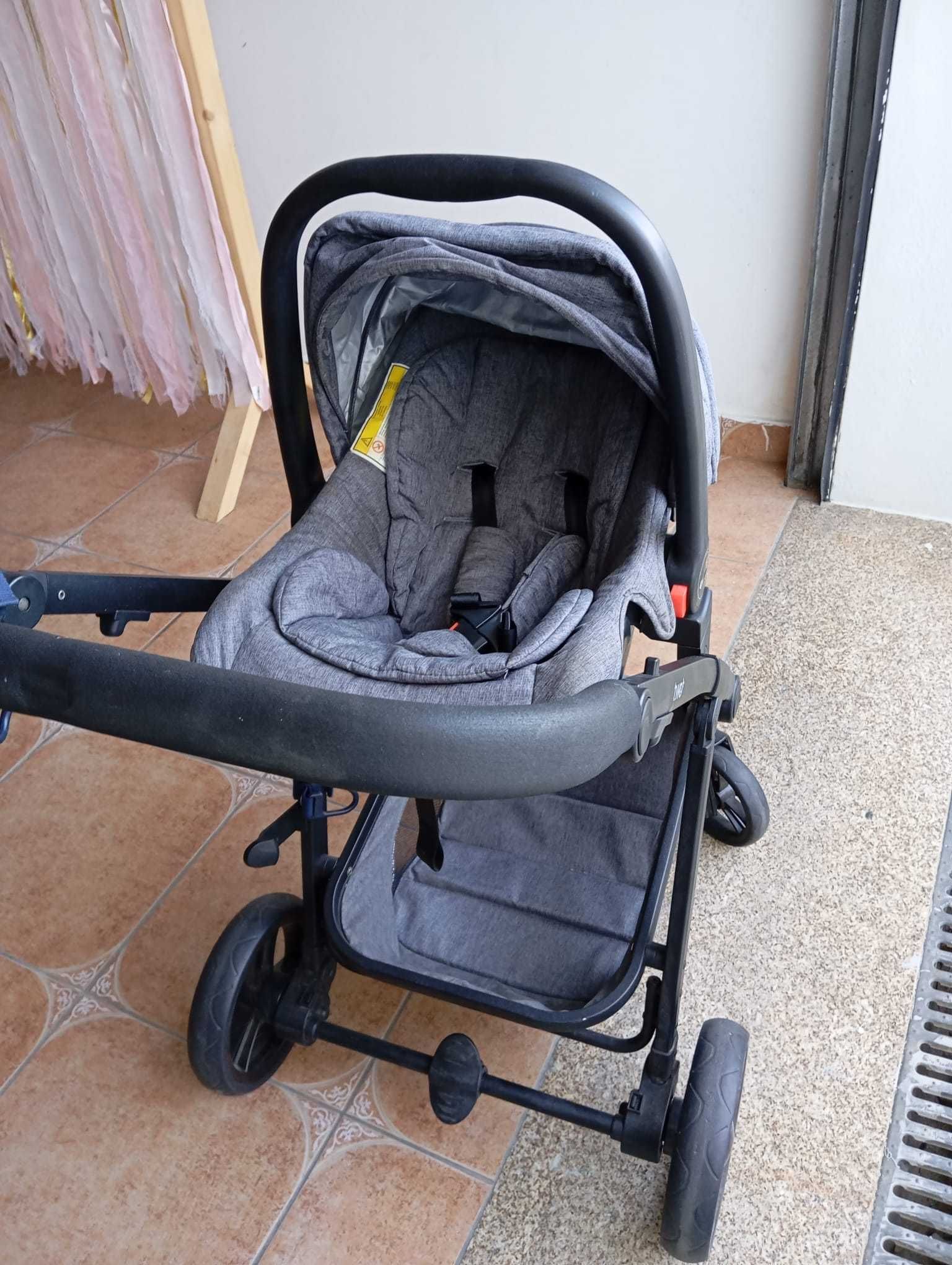 Carrinho bebé c/ 3 funções