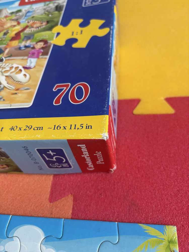 Puzzle dinozaury 70 elementów castorland