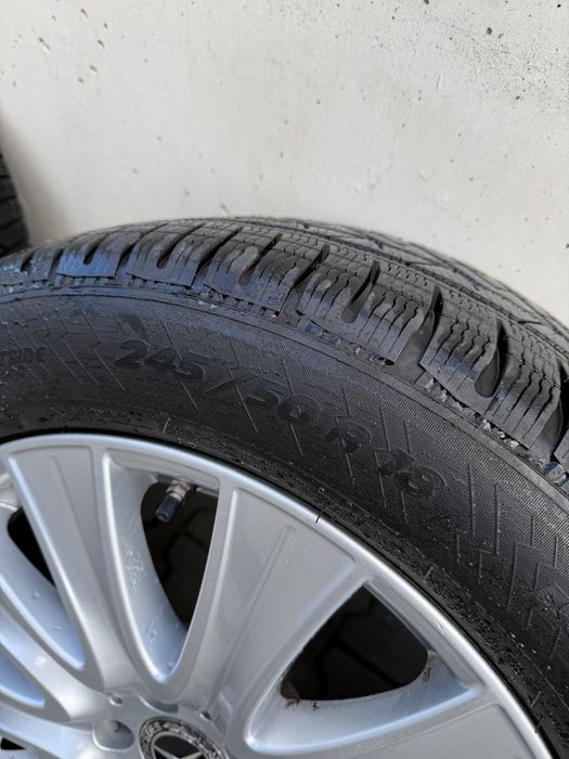 245/50/18 R18 Mercedes 5x112 ET41 8Jx18 zimowe Michelin Pilot Alpin