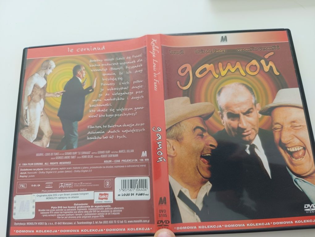 GAMOŃ, DVD, unikat, kolekcja, polska wersja językowa