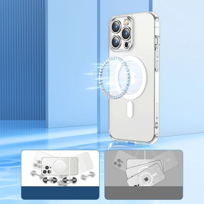 Joyroom 14D Magnetic Case magnetyczne etui do iPhone 14 Plus z MagSafe