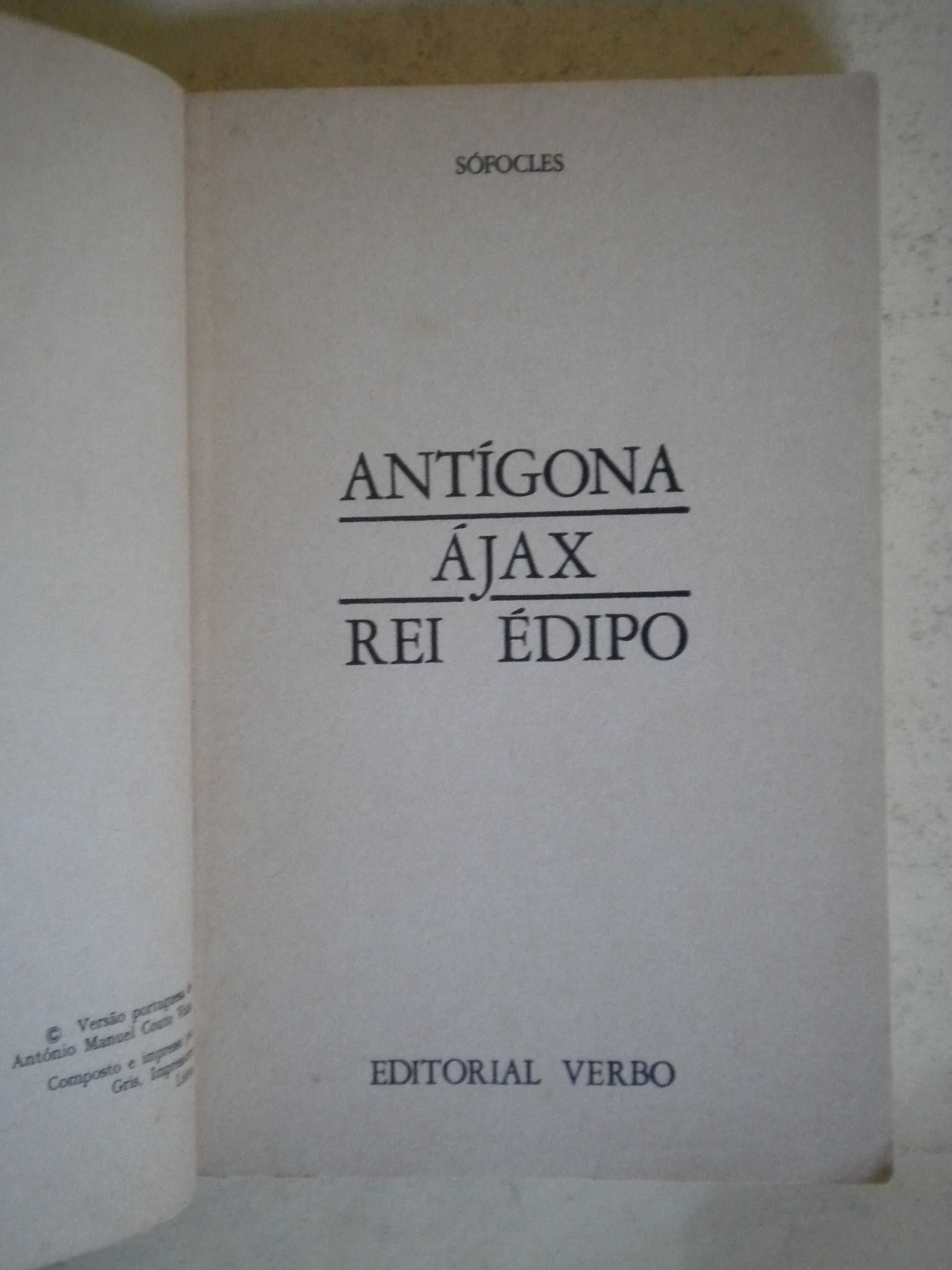 Antígona, Ájax, Rei Édipo de Sófocles