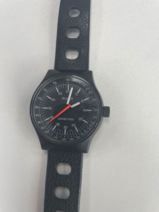 Relógio vintage Buler Grand Prix corda