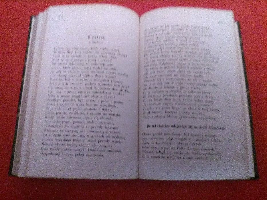 Poezye Oryginalne i Tłumaczone K. Brodzińskiego -Sanok 1856.