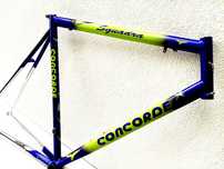 Kultowa Rama szosowa Stalowa Concorde Squadra Columbus BRAIN