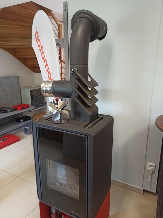 Теплообмінник на трубу димоходу 160mm