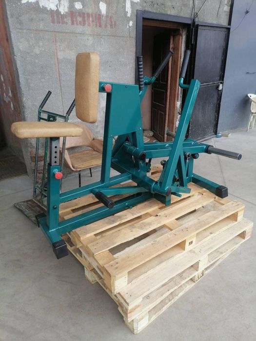 Тренажёры Interstletika, комплект. Сведение разведение, жим лёжа, тяга