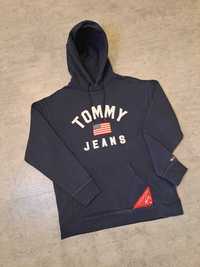 Bluza z Kapturem Tommy Hilfiger Jeans Hoodie Duże Logo