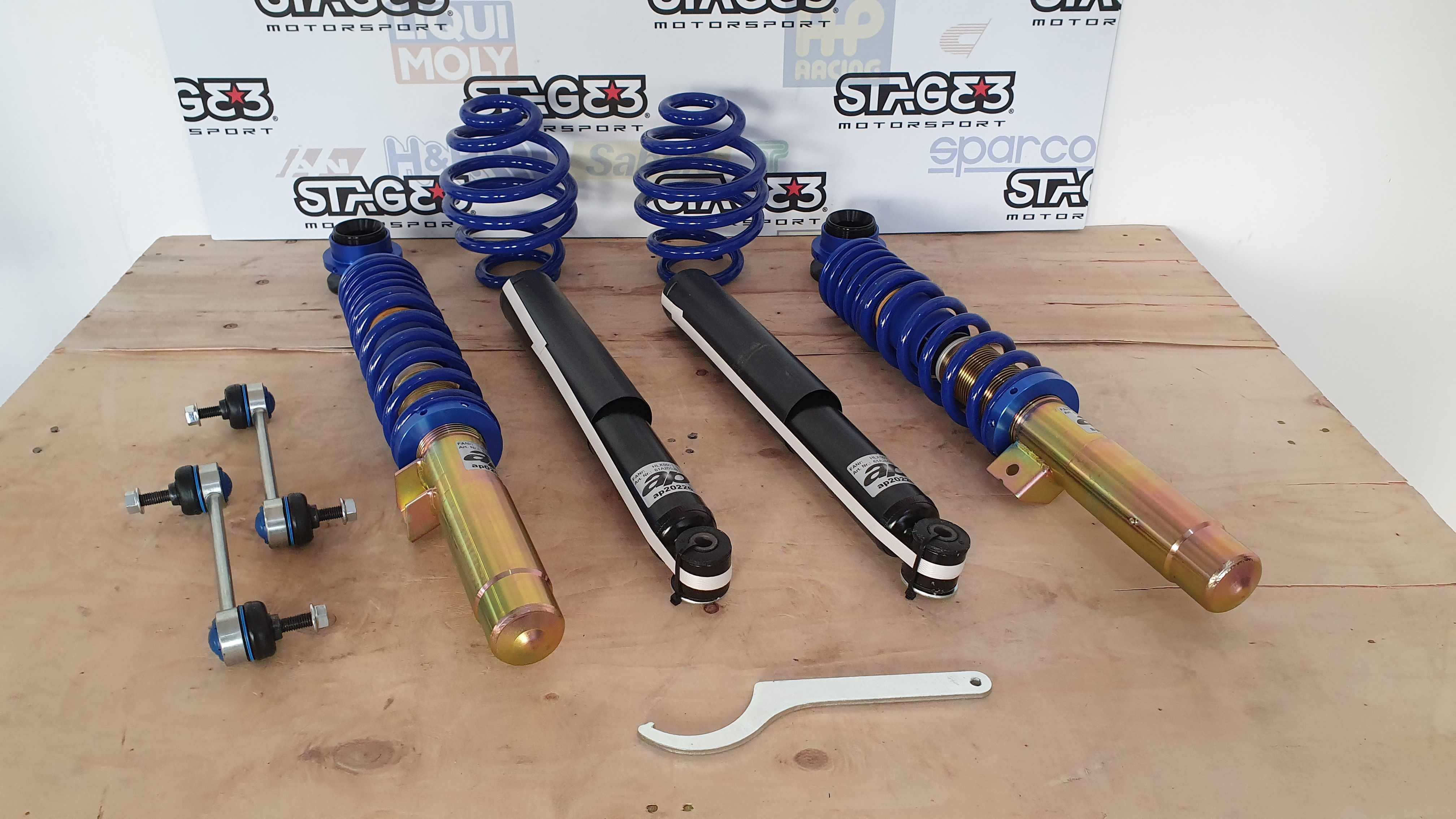 Suspensão Coilovers Molas Amortecedores MTS Bilstein AP TEIN BC Racing