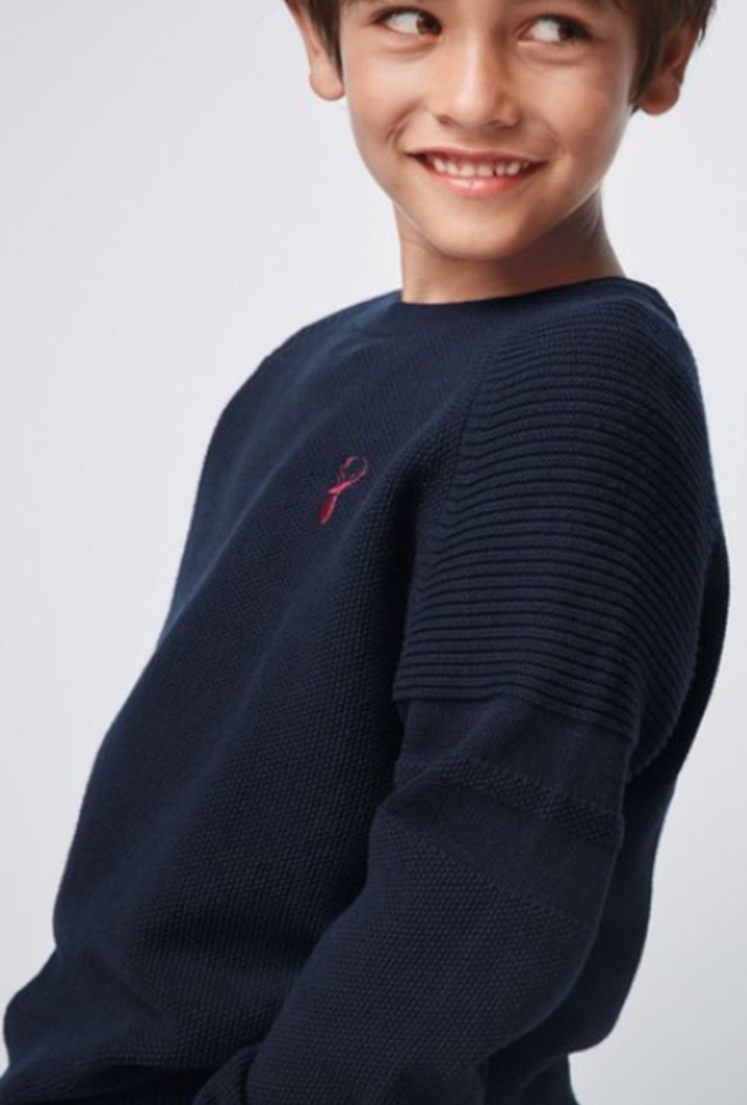 Темно-синій джемпер светр Next для хлопчика 5 років