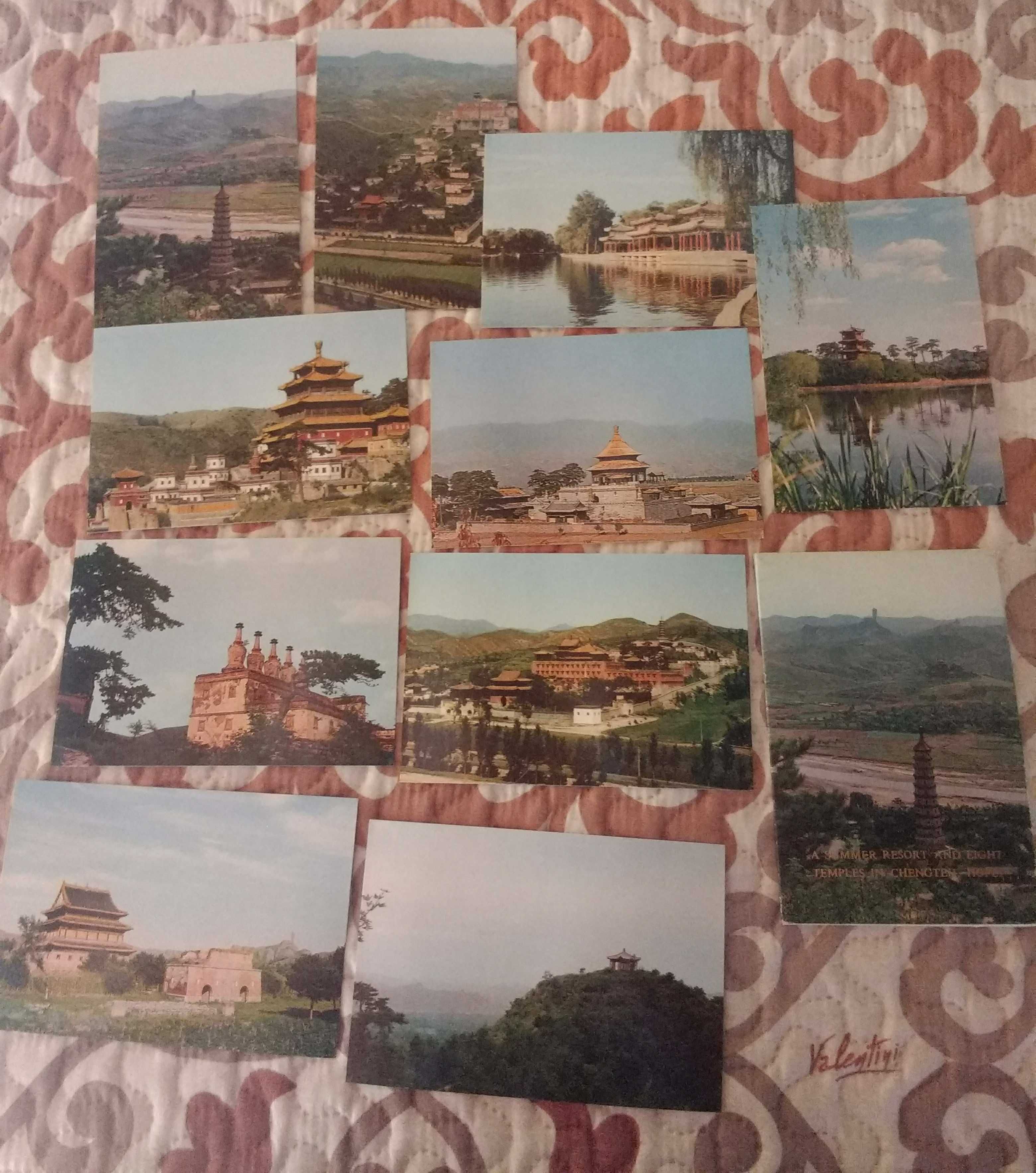Coleções de postais do ICN e postais Chineses
