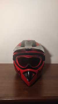 Kask do crossa/quada