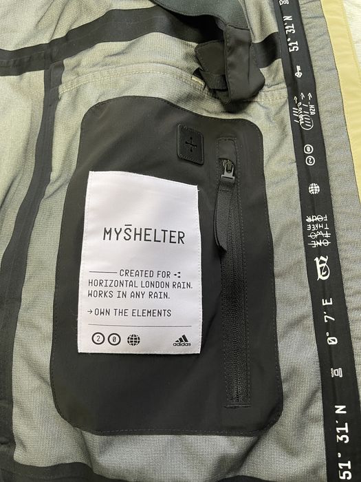 Оригинал парка дождевик Adidas rain.rdy новая